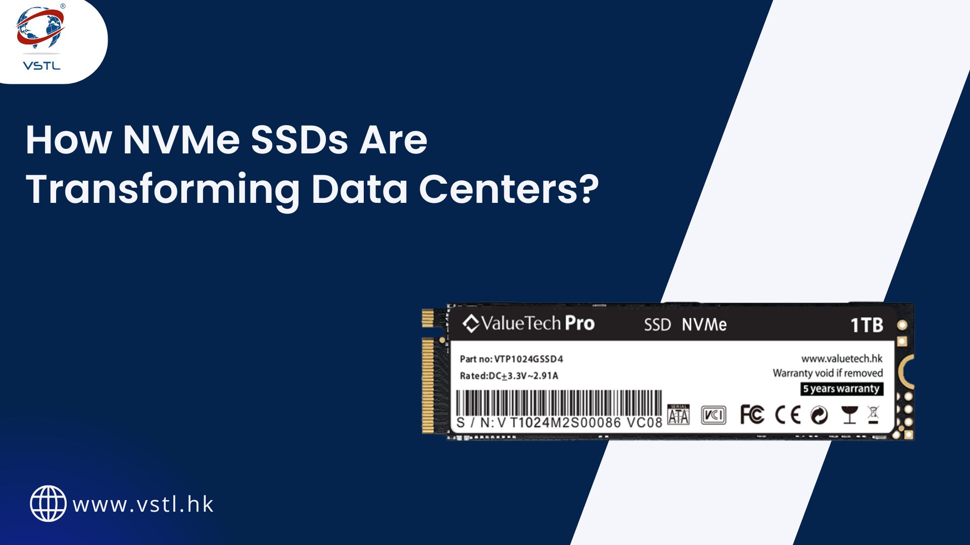 NVMe SSD for Data centers