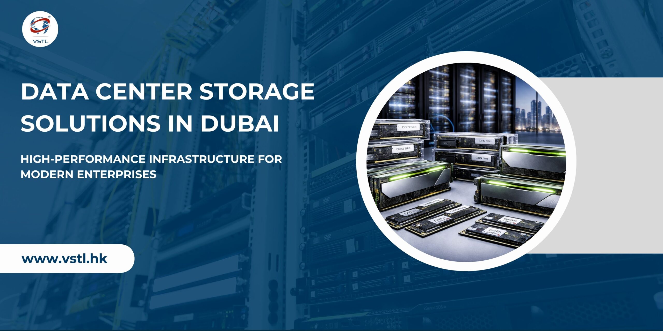 Data Center Storage Solutions in Dubai – High-Performance Infrastructure for Modern Enterprises
